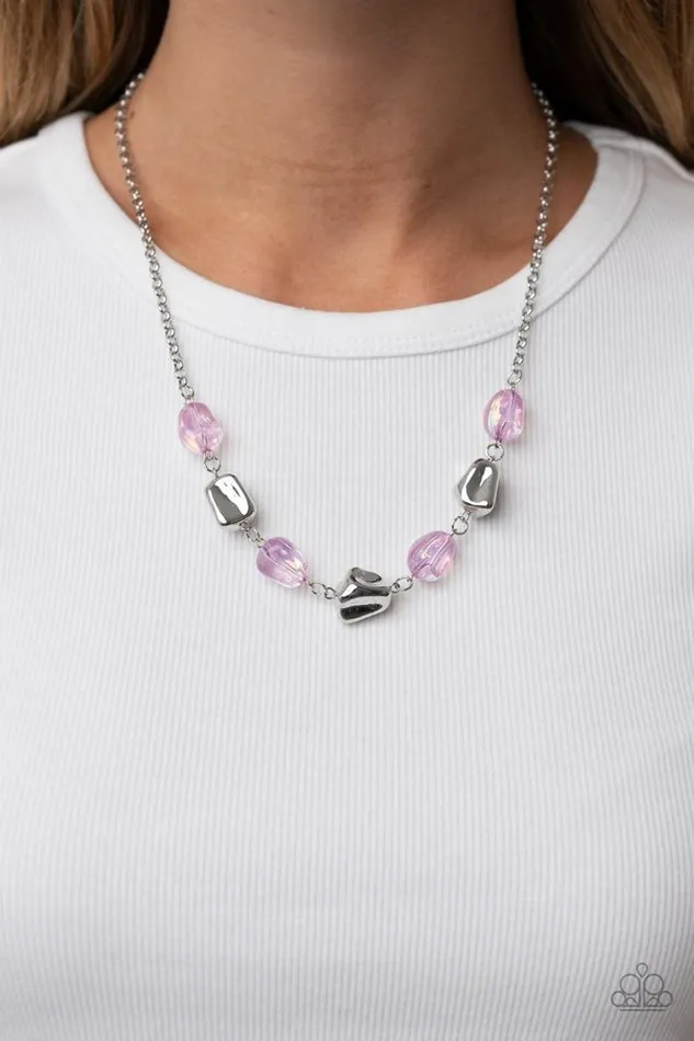 Necklaces Paparazzi Jewelry Paparazzi Necklace Inspirational Iridescence Purple