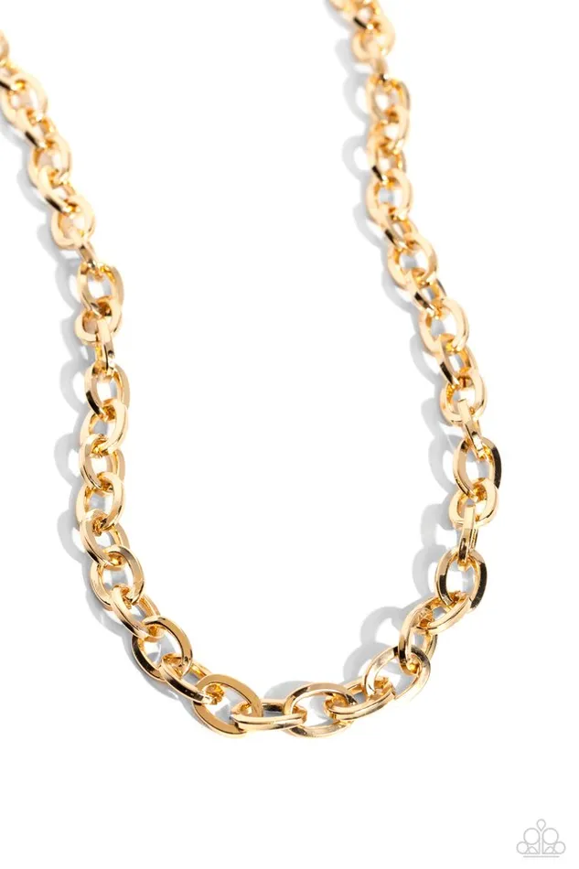 Necklaces Paparazzi Jewelry Paparazzi Necklace Player of the Year Gold Necklaces Paparazzi Jewelry Paparazzi Necklace Player of the Year Gold