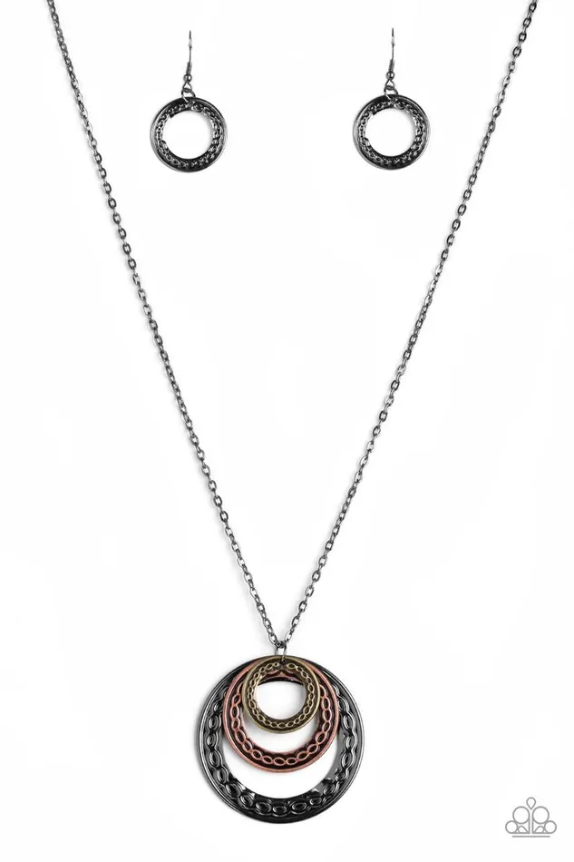 Necklaces Paparazzi Jewelry Paparazzi Necklace Savagely SheWolf Multi