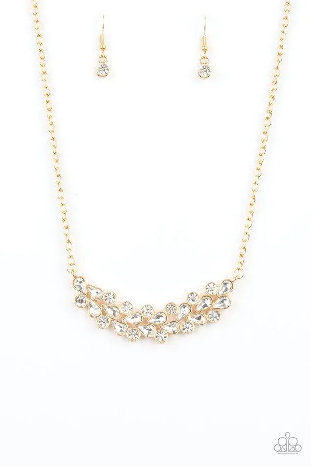 Necklaces Paparazzi Jewelry Paparazzi Necklace Special Treatment Gold