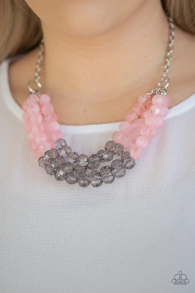 Necklaces Paparazzi Jewelry Paparazzi Necklace Summer Ice Pink