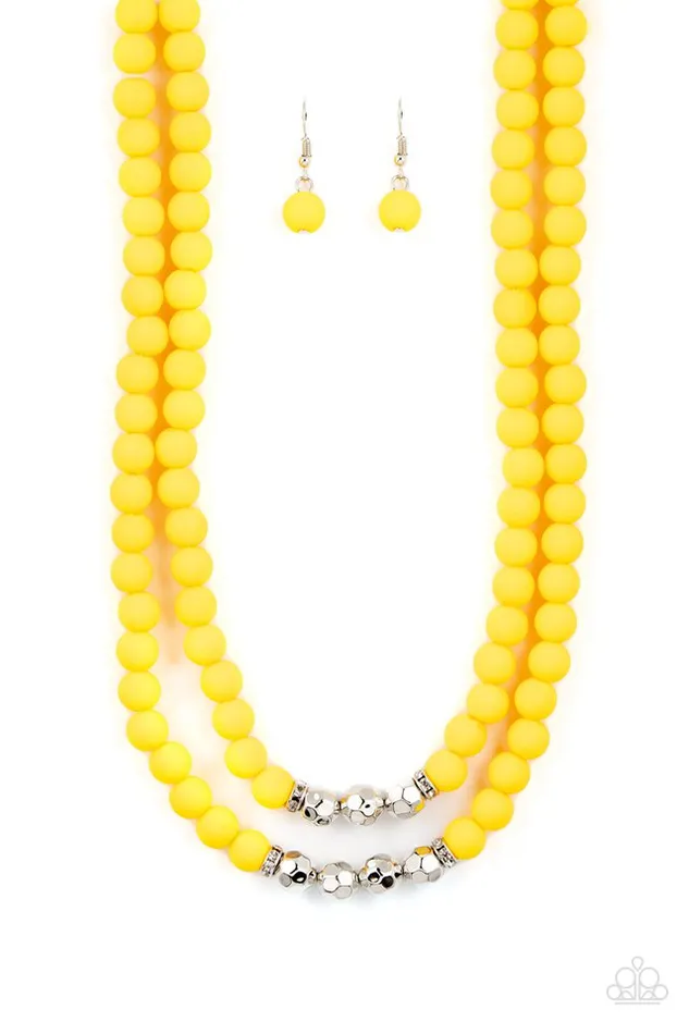 Necklaces Paparazzi Jewelry Paparazzi Necklace Summer Splash Yellow Necklaces Paparazzi Jewelry Paparazzi Necklace Summer Splash Yellow