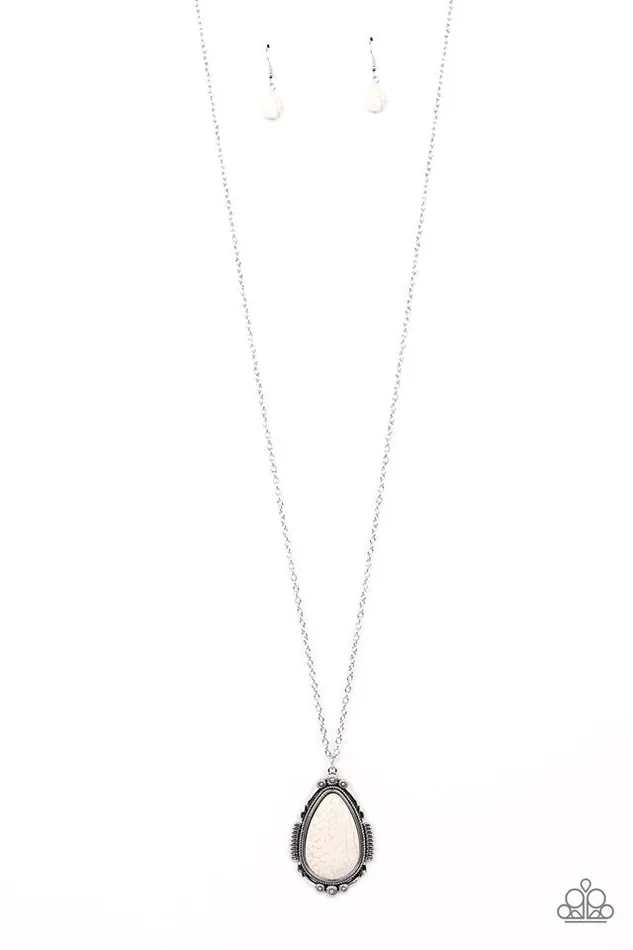 Necklaces Paparazzi Jewelry Paparazzi Necklace Western Fable White Necklaces Paparazzi Jewelry Paparazzi Necklace Western Fable White