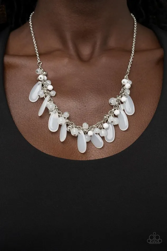 Necklaces Paparazzi Necklace Bahama Mama Mode White Paparazzi Jewelry