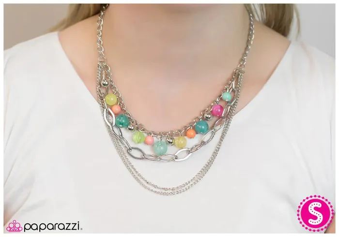 Necklaces Paparazzi Necklace Hopelessly Devoted To You Multi Paparazzi Jewelry