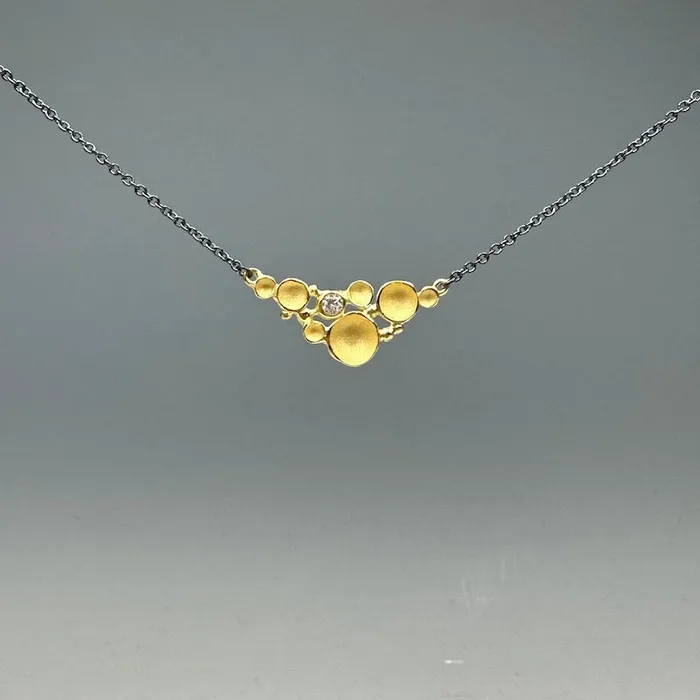 Necklaces Sarah Richardson Jewelry Sea Foam Crescent Necklace