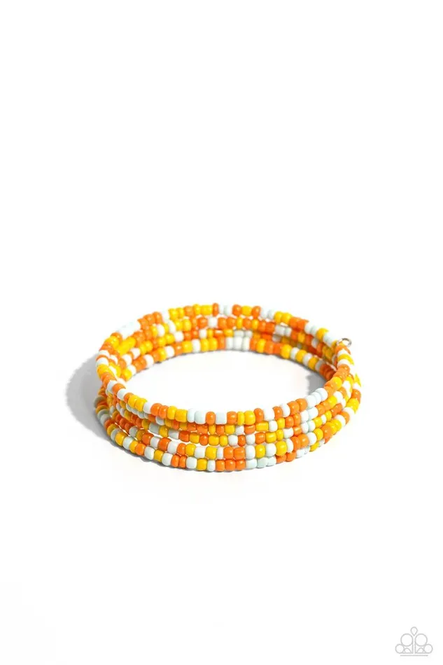 Paparazzi Bracelet Coiled Candy Yellow Paparazzi Jewelry Bracelets Paparazzi Bracelet Coiled Candy Yellow Paparazzi Jewelry Bracelets