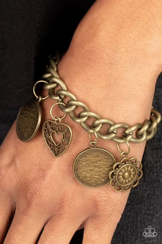Paparazzi Bracelet Complete CHARMony Brass Paparazzi Jewelry Bracelets