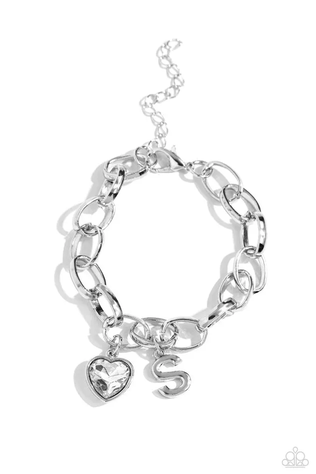 Paparazzi Bracelet Guess Now Its INITIAL White S Paparazzi Jewelry Bracelets Paparazzi Bracelet Guess Now Its INITIAL White S Paparazzi Jewelry Bracelets