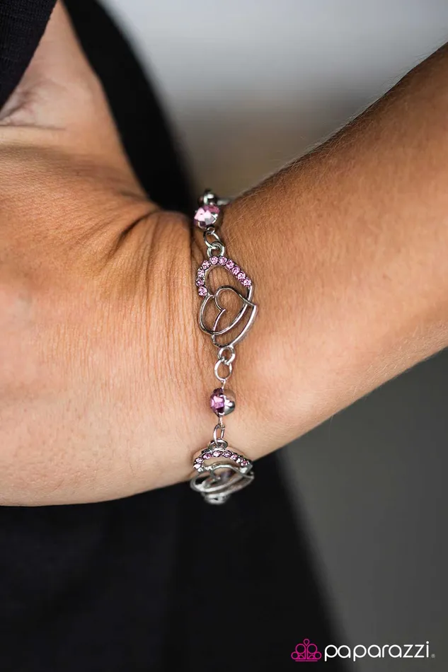 Paparazzi Bracelet I Loved Her First Pink Paparazzi Jewelry Bracelets