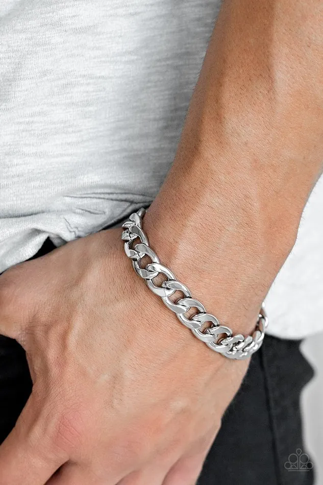Paparazzi Bracelet Leader Board Silver Paparazzi Jewelry Bracelets