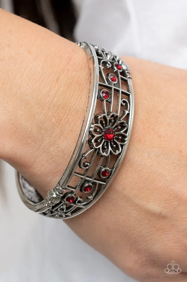 Paparazzi Bracelet Prairie Musical Red Paparazzi Jewelry Bracelets