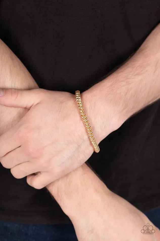 Paparazzi Bracelet Setting The Pace Gold Paparazzi Jewelry Bracelets