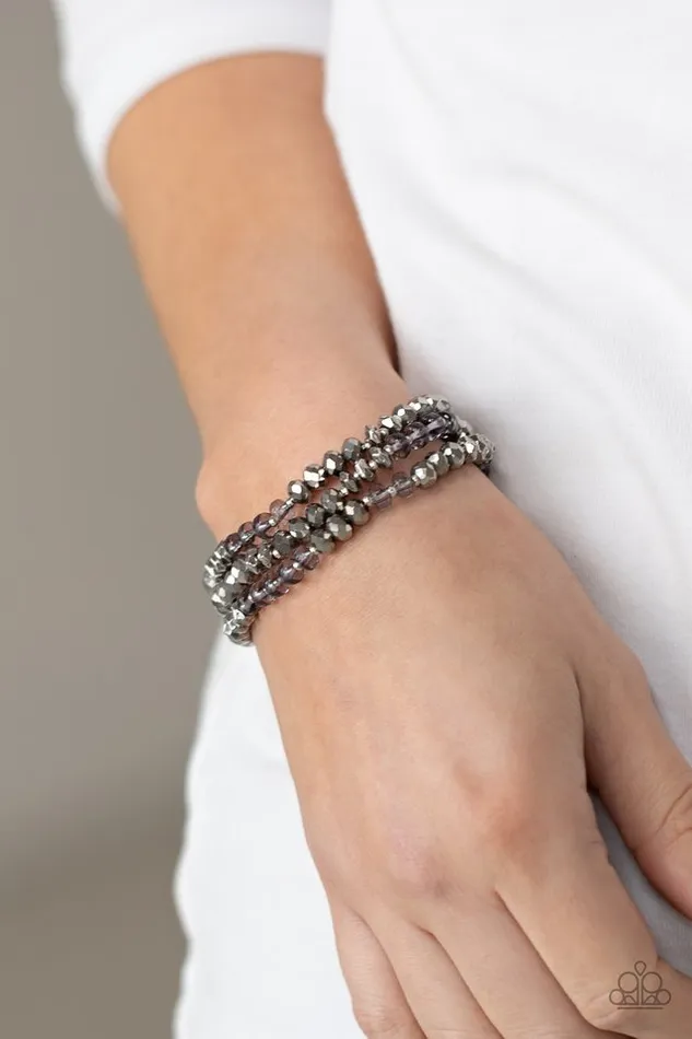 Paparazzi Bracelet Stellar Strut Silver Paparazzi Jewelry Bracelets
