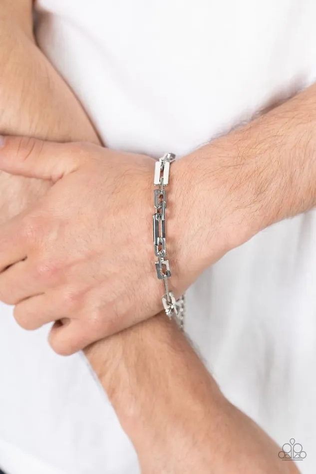 Paparazzi Bracelet Stratosphere Gear Silver Paparazzi Jewelry Bracelets