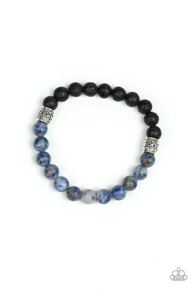 Paparazzi Bracelet Take It Easy Blue Paparazzi Jewelry Bracelets