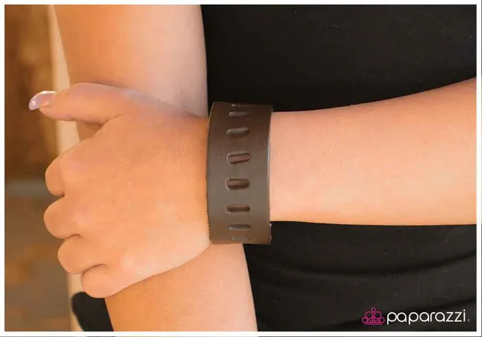 Paparazzi Bracelet Top Notch Brown Paparazzi Jewelry Bracelets
