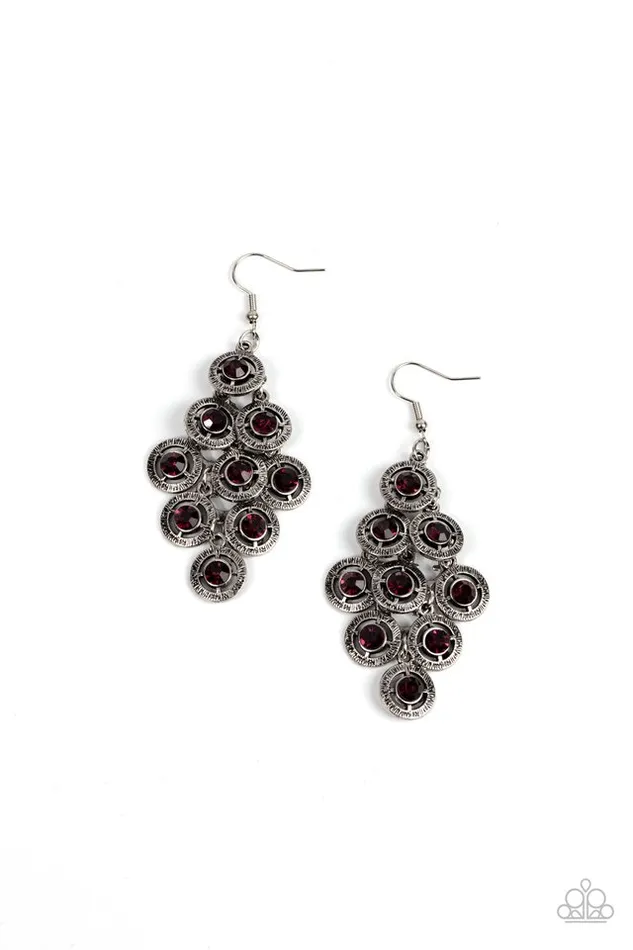 Paparazzi Earring Constellation Cruise Purple Paparazzi Jewelry Earrings Paparazzi Earring Constellation Cruise Purple Paparazzi Jewelry Earrings