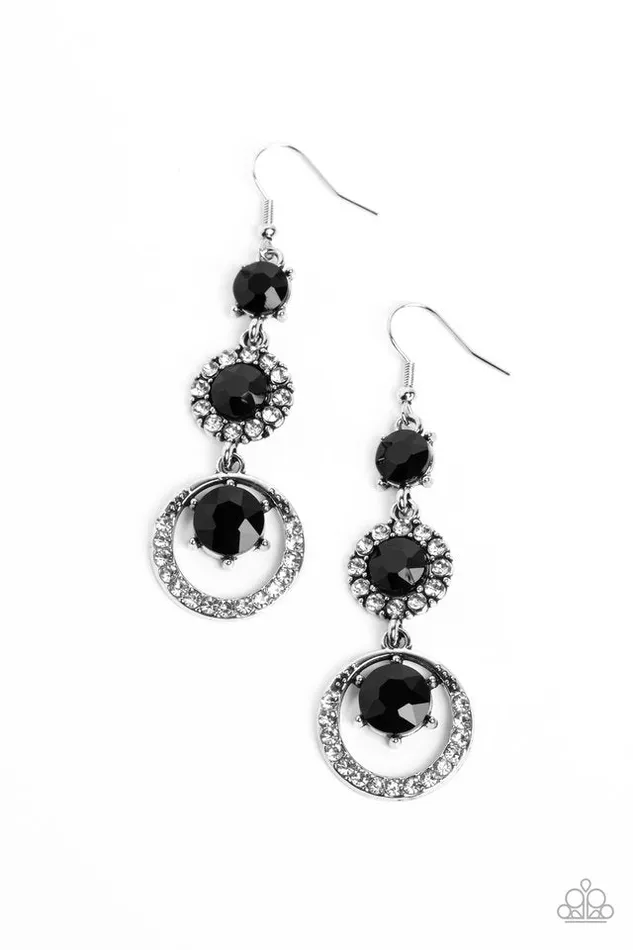 Paparazzi Earring Enchanting Effulgence Black Paparazzi Jewelry Earrings Paparazzi Earring Enchanting Effulgence Black Paparazzi Jewelry Earrings