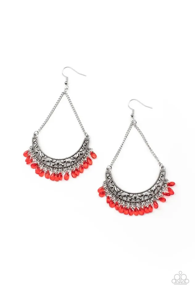Paparazzi Earring Orchard Odyssey Red Paparazzi Jewelry Earrings Paparazzi Earring Orchard Odyssey Red Paparazzi Jewelry Earrings