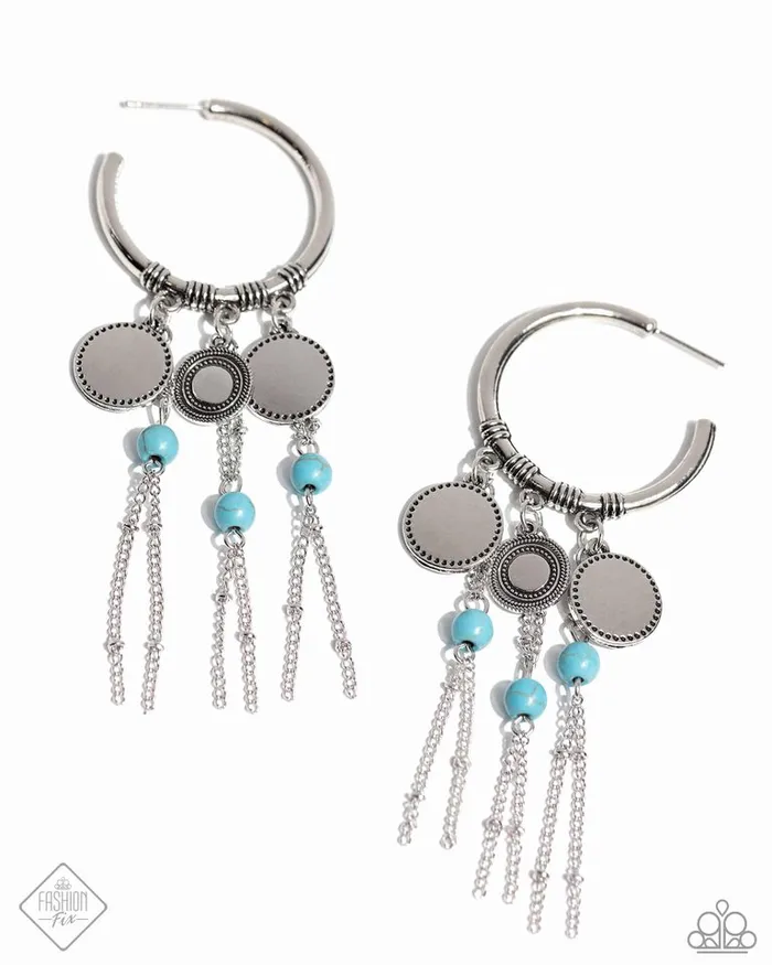 Paparazzi Earring Peppy Pinnacle Blue Paparazzi Jewelry Earrings Paparazzi Earring Peppy Pinnacle Blue Paparazzi Jewelry Earrings