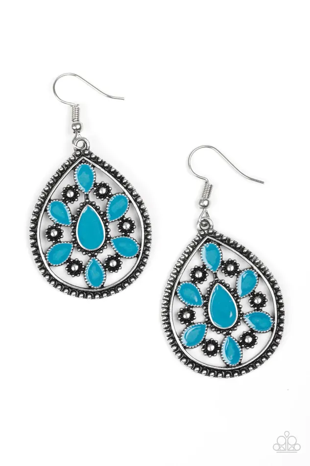 Paparazzi Earring Spring Arrival Blue Paparazzi Jewelry Earrings
