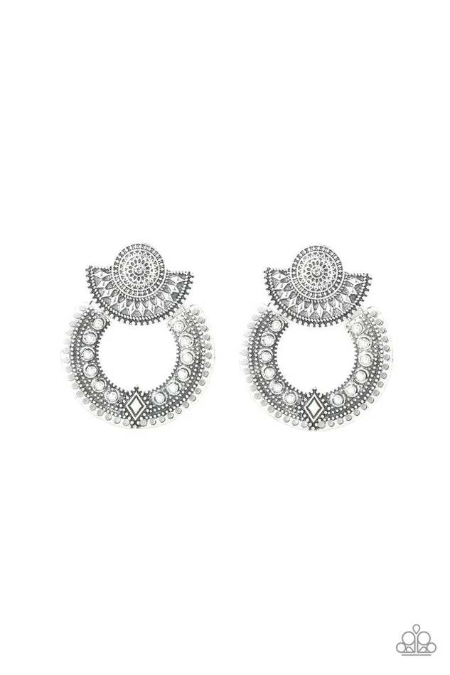 Paparazzi Earring Texture Takeover Silver Paparazzi Jewelry Earrings Paparazzi Earring Texture Takeover Silver Paparazzi Jewelry Earrings