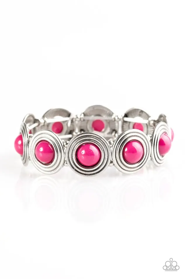 Paparazzi Jewelry Bracelets Paparazzi Bracelet Adventurously Amazon Pink