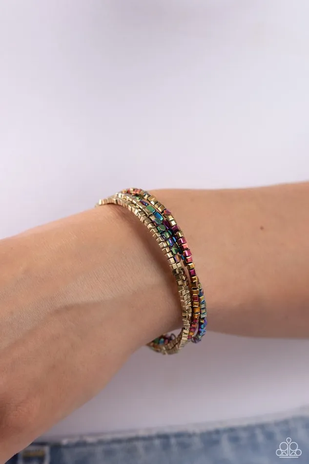 Paparazzi Jewelry Bracelets Paparazzi Bracelet Dainty Dancer Brass