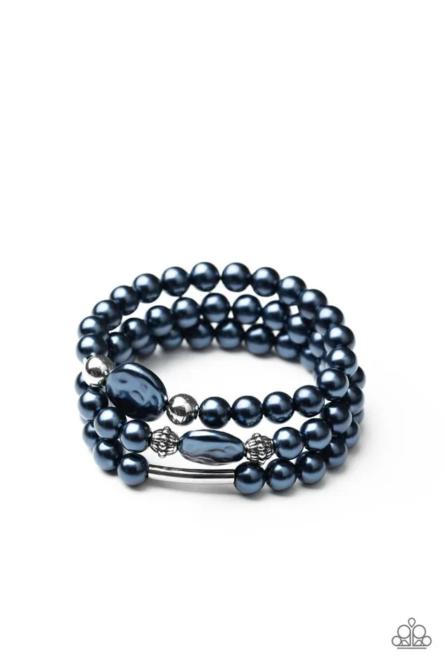 Paparazzi Jewelry Bracelets Paparazzi Bracelet Exquisitely Elegant Blue Paparazzi Jewelry Bracelets Paparazzi Bracelet Exquisitely Elegant Blue