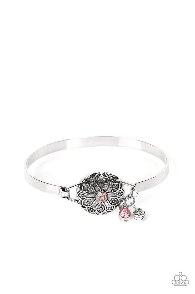 Paparazzi Jewelry Bracelets Paparazzi Bracelet Fleur de Prairie Pink Paparazzi Jewelry Bracelets Paparazzi Bracelet Fleur de Prairie Pink