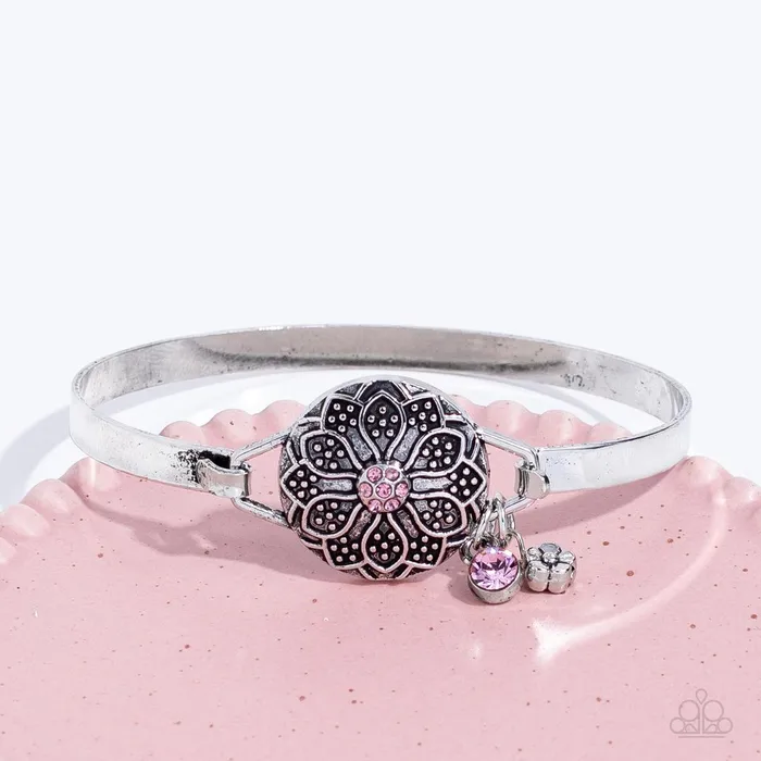 Paparazzi Jewelry Bracelets Paparazzi Bracelet Fleur de Prairie Pink Paparazzi Jewelry Bracelets Paparazzi Bracelet Fleur de Prairie Pink