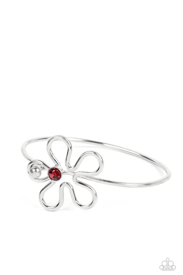 Paparazzi Jewelry Bracelets Paparazzi Bracelet Floral Innovation Red Paparazzi Jewelry Bracelets Paparazzi Bracelet Floral Innovation Red