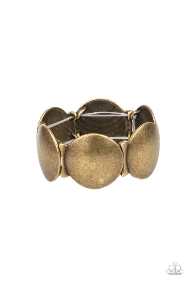 Paparazzi Jewelry Bracelets Paparazzi Bracelet Going Going GONG Brass Paparazzi Jewelry Bracelets Paparazzi Bracelet Going Going GONG Brass