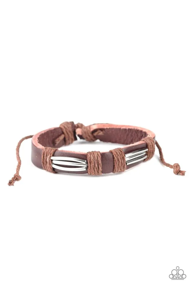 Paparazzi Jewelry Bracelets Paparazzi Bracelet Industrial Interstate Brown Paparazzi Jewelry Bracelets Paparazzi Bracelet Industrial Interstate Brown
