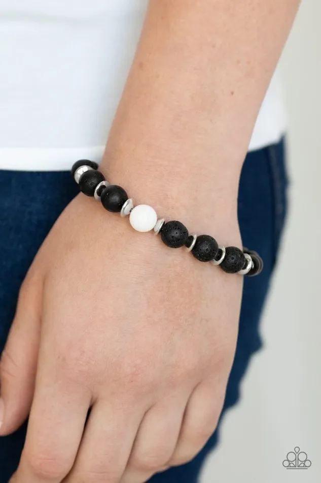 Paparazzi Jewelry Bracelets Paparazzi Bracelet Intent White