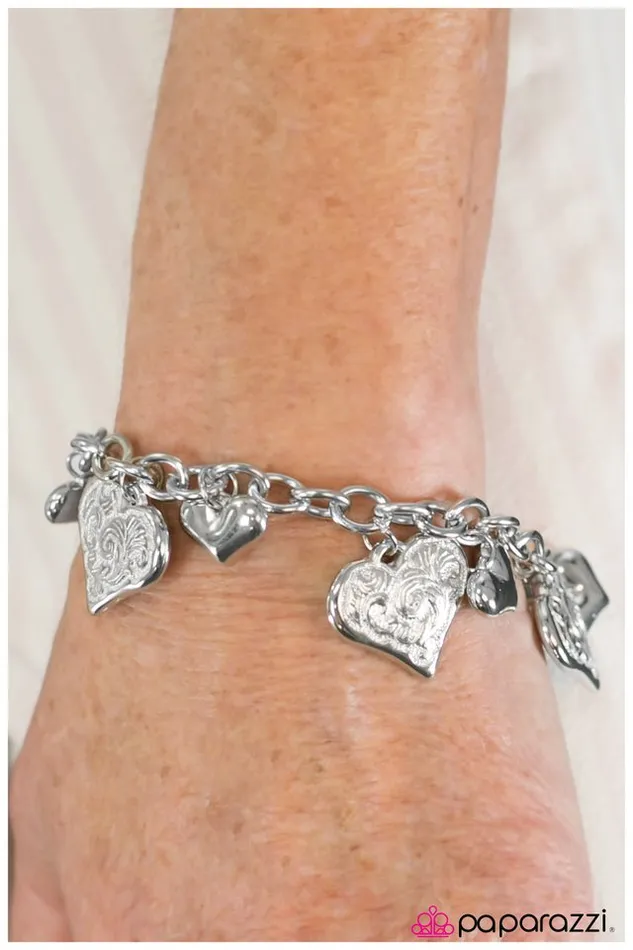 Paparazzi Jewelry Bracelets Paparazzi Bracelet Not For The FaintHearted Silver