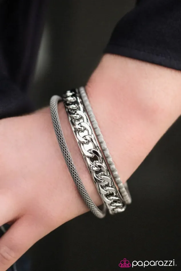 Paparazzi Jewelry Bracelets Paparazzi Bracelet One Stop Shop Silver