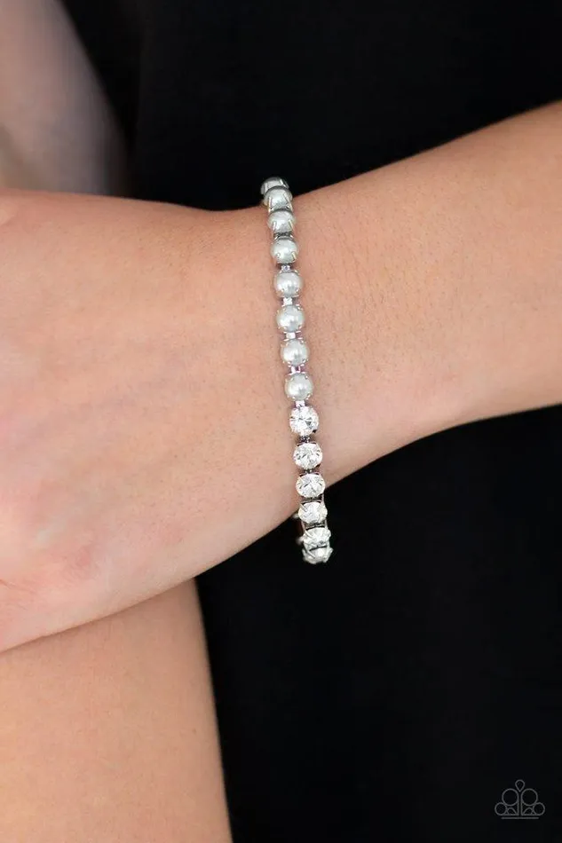 Paparazzi Jewelry Bracelets Paparazzi Bracelet Out Like A SOCIALITE Silver