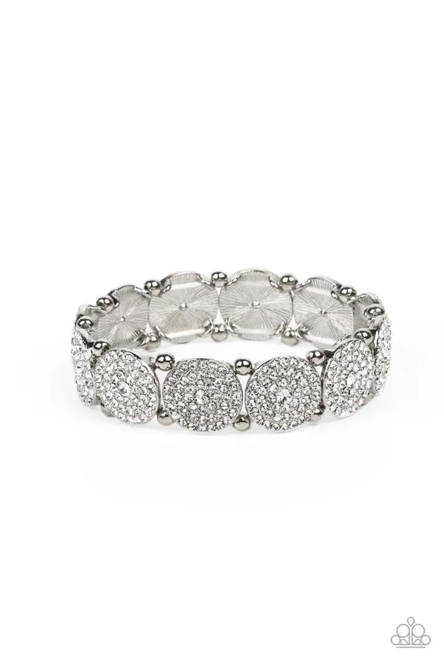 Paparazzi Jewelry Bracelets Paparazzi Bracelet Palace Intrigue White Paparazzi Jewelry Bracelets Paparazzi Bracelet Palace Intrigue White
