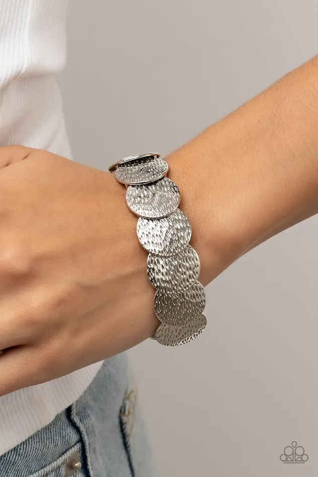 Paparazzi Jewelry Bracelets Paparazzi Bracelet Radioactive Reflections Silver