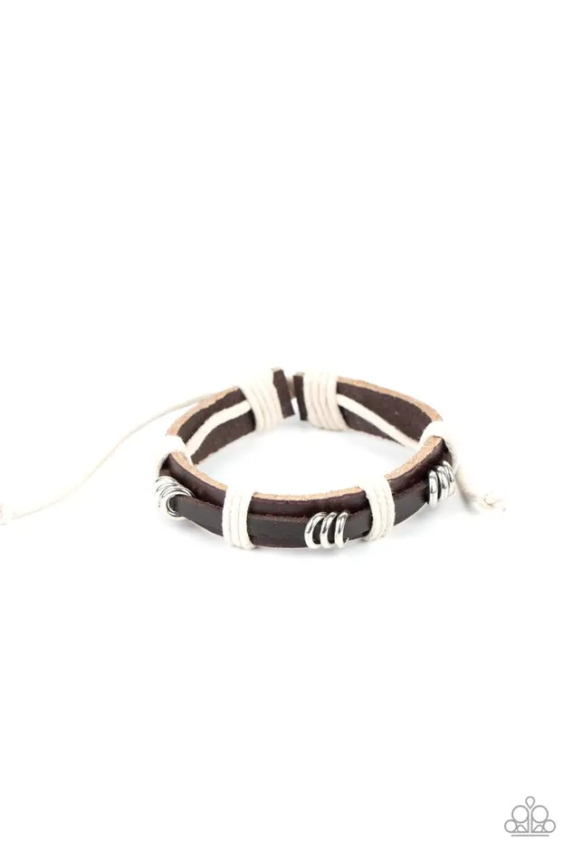 Paparazzi Jewelry Bracelets Paparazzi Bracelet Rodeo Ringleader Brown Paparazzi Jewelry Bracelets Paparazzi Bracelet Rodeo Ringleader Brown