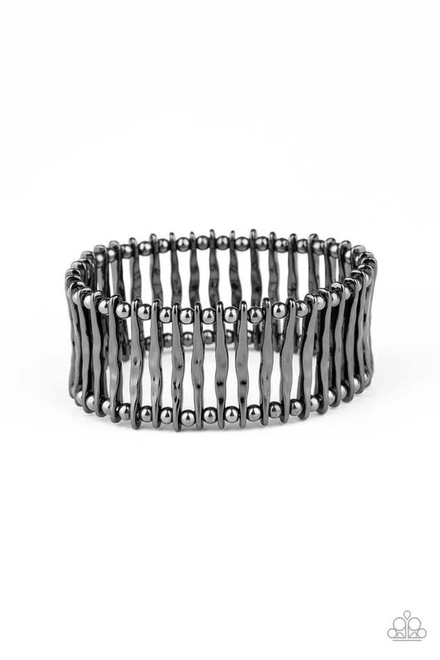 Paparazzi Jewelry Bracelets Paparazzi Bracelet Rustic Rebellion Black Paparazzi Jewelry Bracelets Paparazzi Bracelet Rustic Rebellion Black