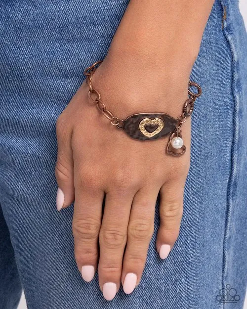 Paparazzi Jewelry Bracelets Paparazzi Bracelet Rustic Reign Copper