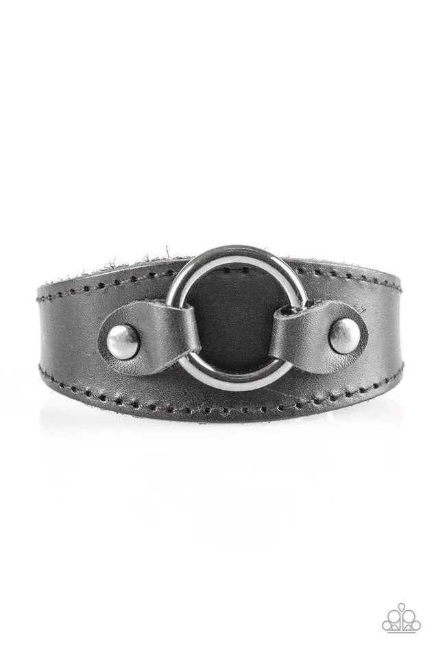 Paparazzi Jewelry Bracelets Paparazzi Bracelet Western Wrangler Black Paparazzi Jewelry Bracelets Paparazzi Bracelet Western Wrangler Black