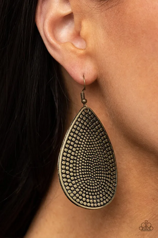 Paparazzi Jewelry Earrings Paparazzi Earring Artisan Adornment Brass