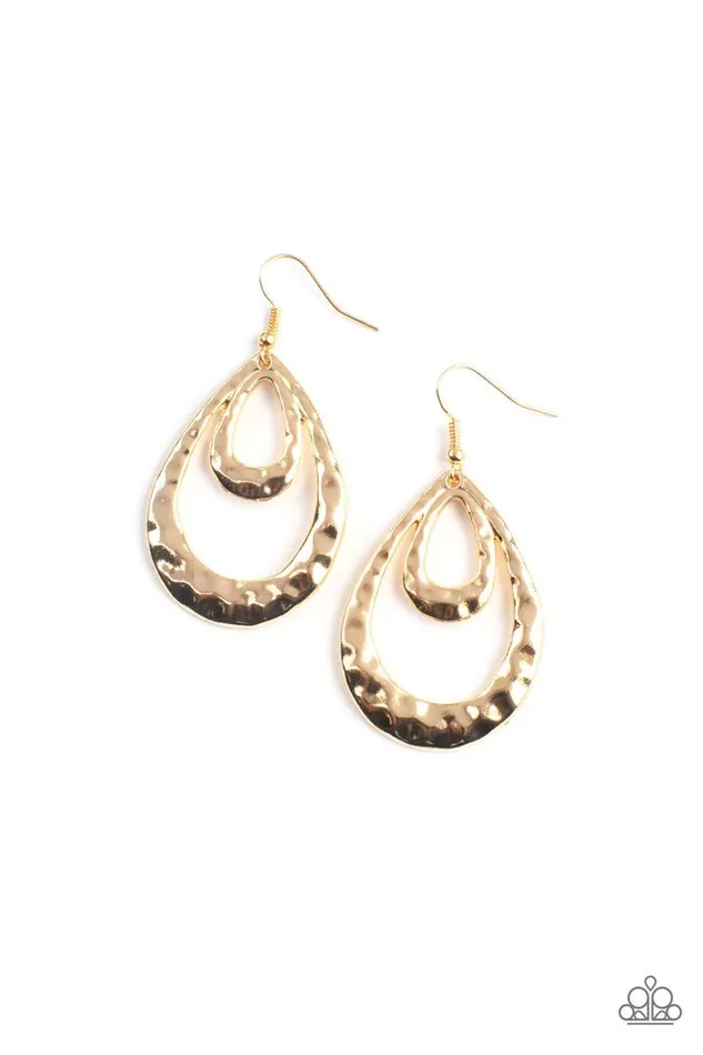 Paparazzi Jewelry Earrings Paparazzi Earring Museum Muse Gold Paparazzi Jewelry Earrings Paparazzi Earring Museum Muse Gold
