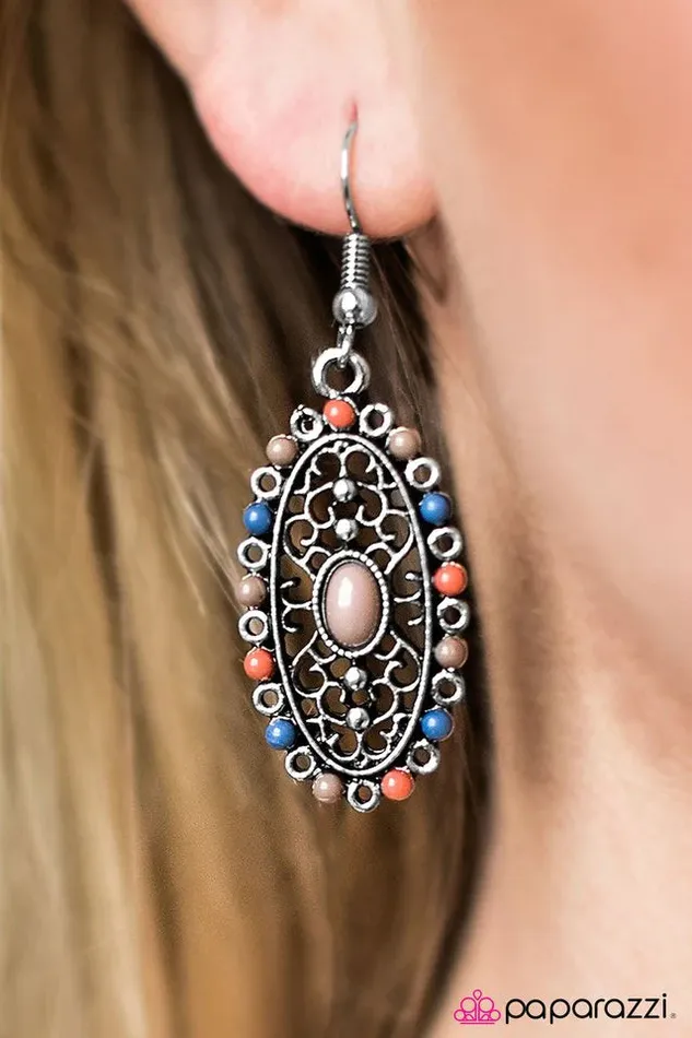 Paparazzi Jewelry Earrings Paparazzi Earring Rio Carnival Multi