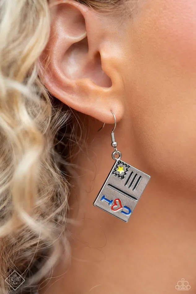 Paparazzi Jewelry Earrings Paparazzi Earring Tourist Tradition Multi