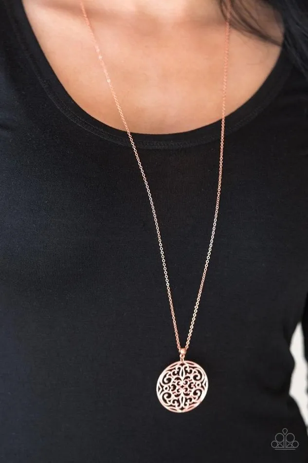 Paparazzi Jewelry Necklaces Paparazzi Necklace All About Medallion Copper